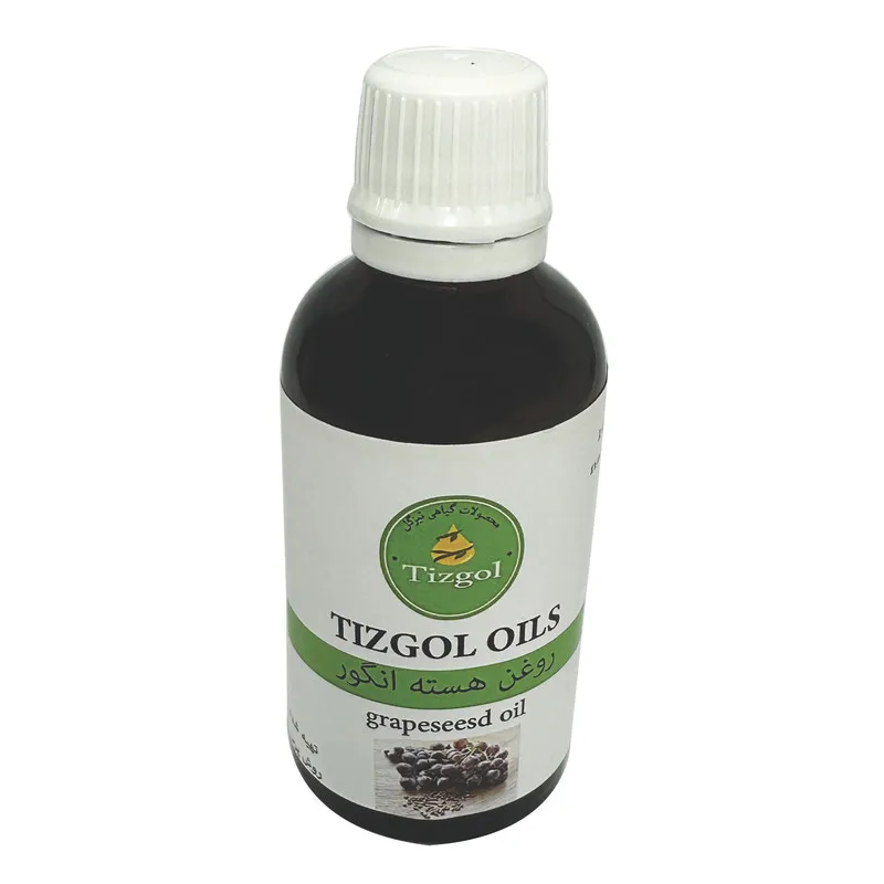 روغن هسته انگور تیزگل مدل سنتی حجم 50 میلی لیتر