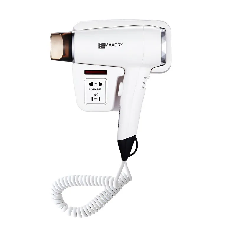 سشوار دیواری مکس درای مدل MD-HD1600/B