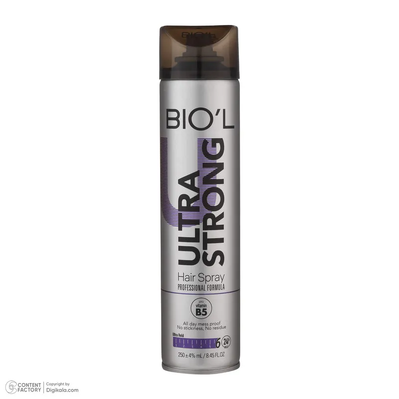 اسپری مو بیول مدل Ultra Strong حجم 250 میلی لیتر - تصویر 2
