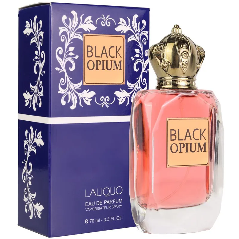ادوپرفیوم زنانه لالیکو مدل Black Opium با رایحه شرقی وانیلی حجم 70 میلی‌لیتر - تصویر 2