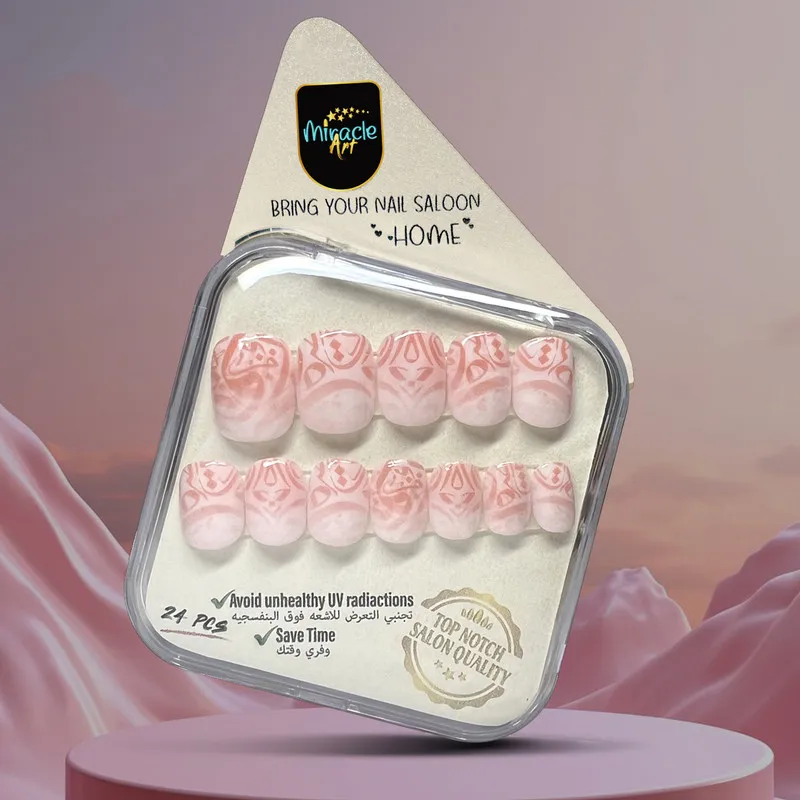 ناخن مصنوعی میراکل آرت کد SH24015 بسته 24 عددی - تصویر 4