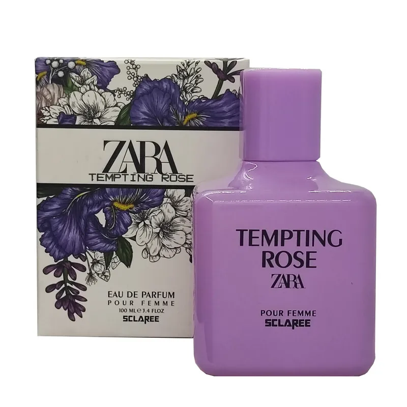ادوپرفیوم زنانه اسکلاره مدل Tempting rose zara حجم 100 میلی‌لیتر - تصویر 2