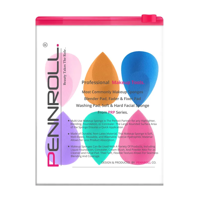 پدآرایشی پنرول مدل PRP Candy Puff TC Bag X6 بسته 6 عددی - تصویر 4