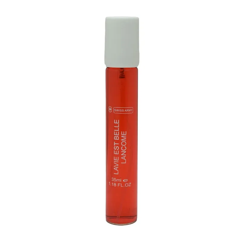 عطر جیبی زنانه سوئیس آرمی مدل لانکوم لاویه است بله حجم 35 میلی لیتر - تصویر 2