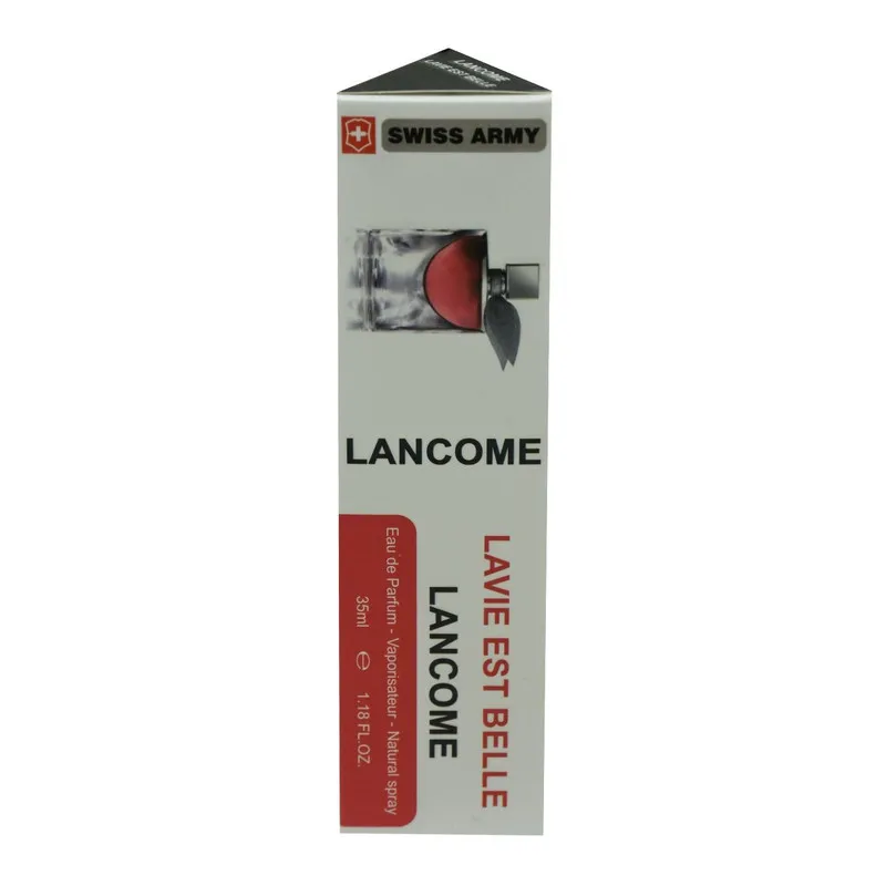 عطر جیبی زنانه سوئیس آرمی مدل لانکوم لاویه است بله حجم 35 میلی لیتر - تصویر 3