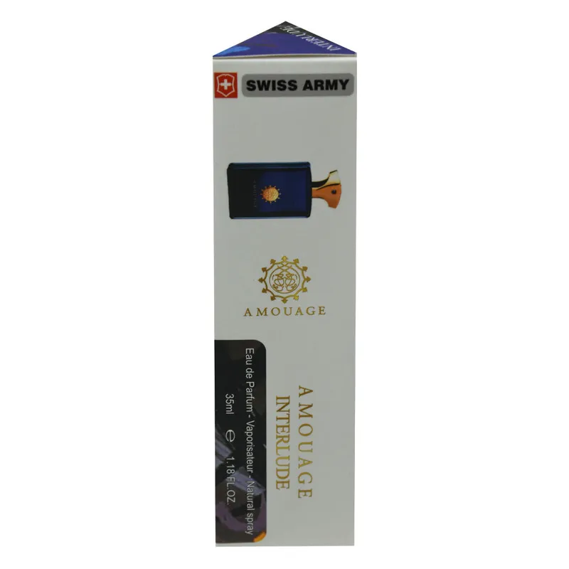 عطر جیبی مردانه سوئیس آرمی مدل آمواج اینترلود حجم 35 میلی لیتر - تصویر 2