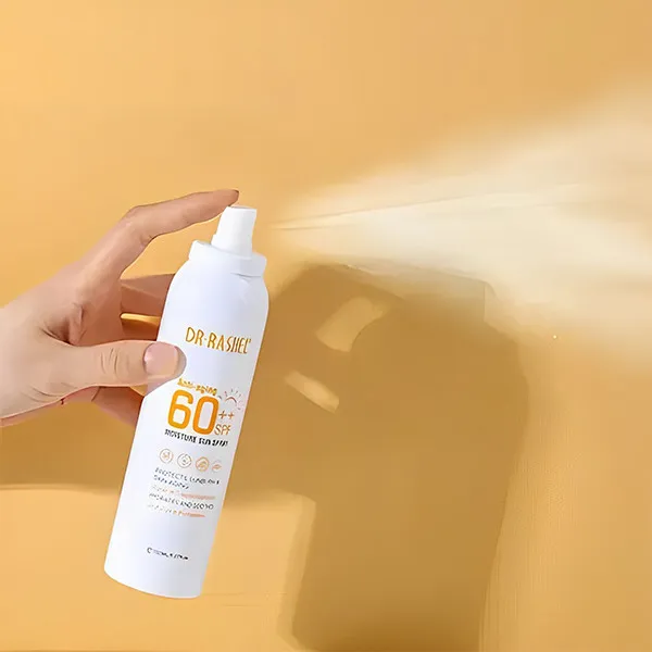 اسپری ضد آفتاب بدون رنگ دکتر راشل SPF 60 مدل anti aging ‌مناسب برای انواع پوست حجم 150 میلی‌لیتر - تصویر 2