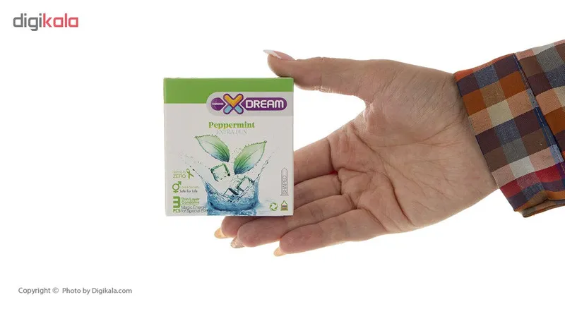 کاندوم ایکس دریم مدل Peppermint بسته 3 عددی - تصویر 5