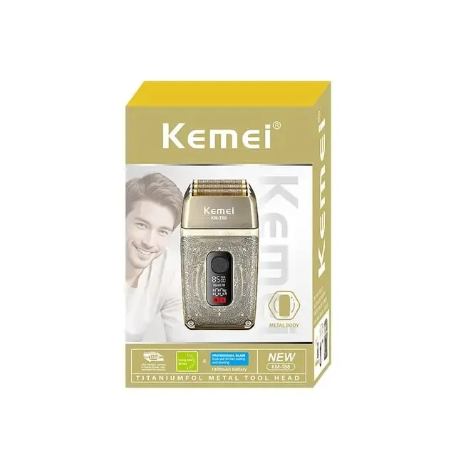 ماشین اصلاح موی صورت شارژی کیمی مدل T88 - تصویر 4