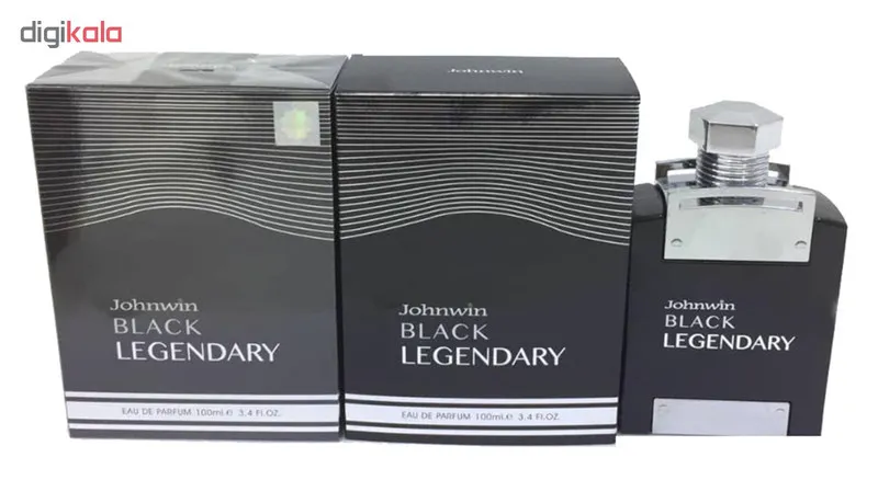 ادو پرفیوم مردانه جانوین مدل Legendary Black حجم 100 میلی لیتر - تصویر 2
