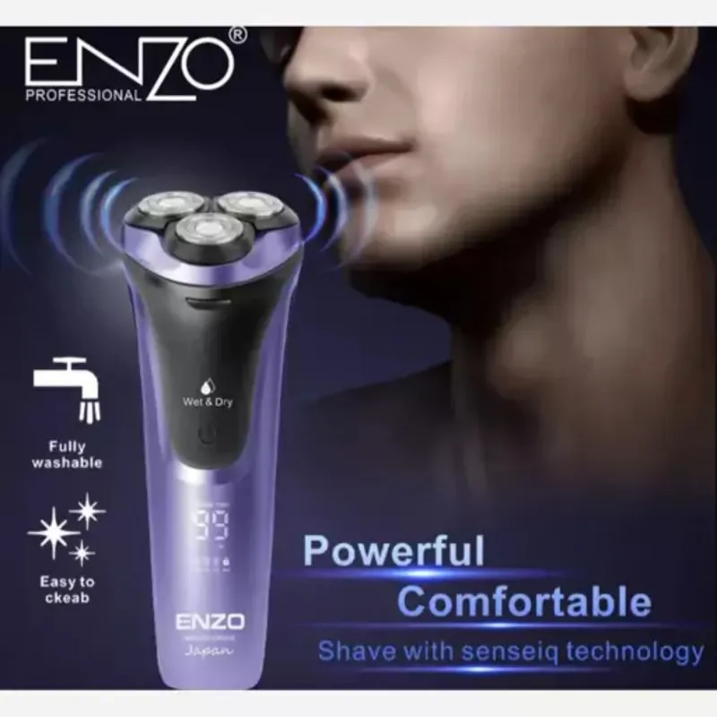 ماشین اصلاح موی صورت شارژی انزو پروفیشینال مدل EN-9306 - تصویر 3