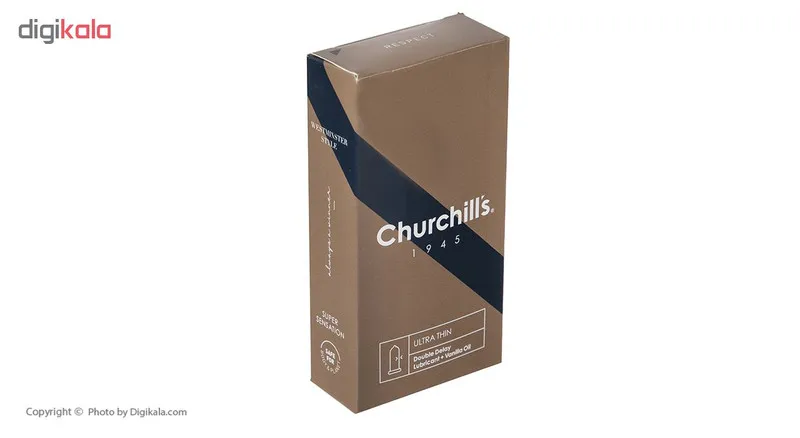 کاندوم چرچیلز مدل Ultra Thin بسته 12 عددی - تصویر 3