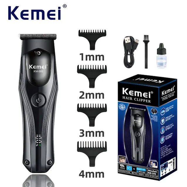 ماشین اصلاح موی صورت شارژی کیمی مدل Km_593 - تصویر 6