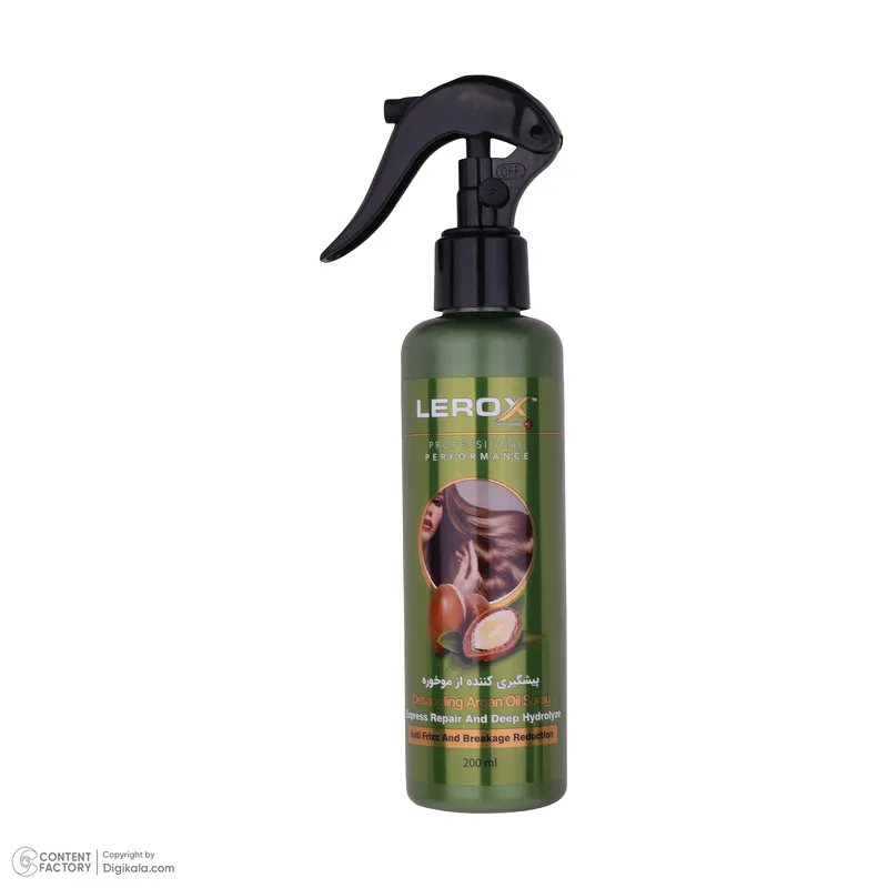 اسپری پیشگیری از موخوره لروکس مدل Express مناسب موهای شکننده و وزدار حجم 200 میلی لیتر - تصویر 2