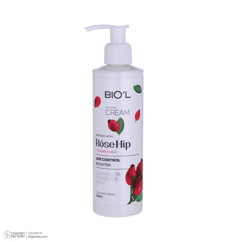 کرم مرطوب کننده دست و صورت بیول مدل Rose Hip مناسب برای پوست‌های آسیب‌دیده و حساس حجم 250 میلی‌لیتر - تصویر 2
