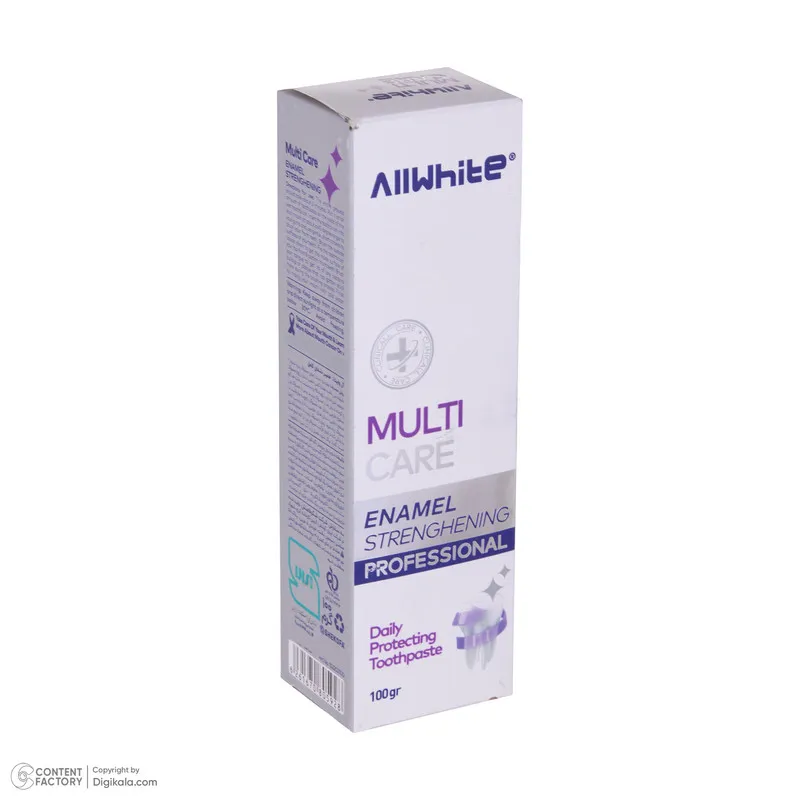 خمیر دندان آل‌وایت مدل Multicare وزن 100 گرم - تصویر 2