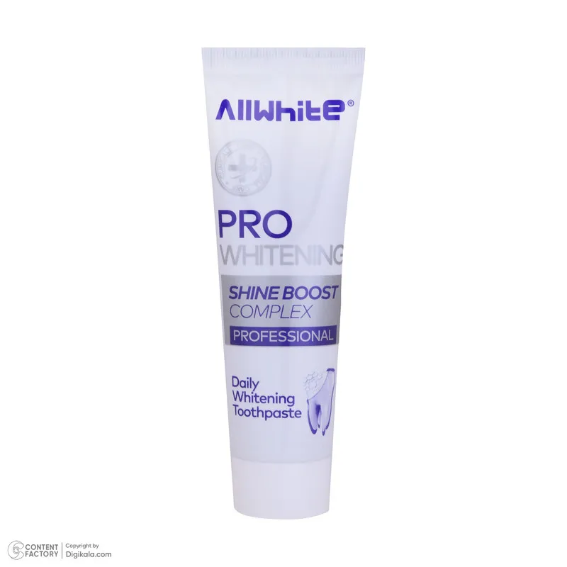 خمیر دندان سفیدکننده آل‌وایت مدل Pro Whitening وزن 100 گرم - تصویر 5