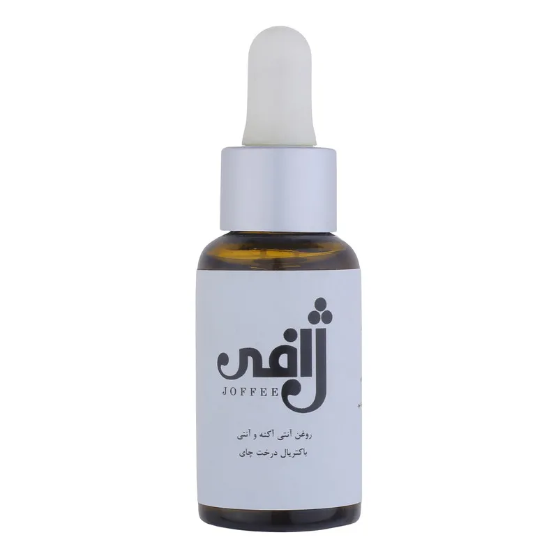 روغن درخت چای ژافی مدل آنتی آکنه و آنتی باکتری مناسب پوستهای آکنهای حجم 30 میلیلیتر