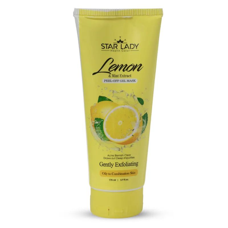 ژل ماسک صورت استارلیدی مدل ضد جوش لیمو و نعنا حجم 175 میلی لیتر  - تصویر 2