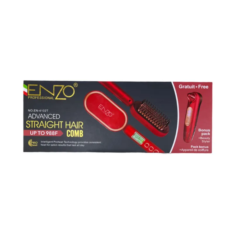 برس حرارتی انزو پروفیشینال مدل EN-4102T به همراه میکرودرم - تصویر 4