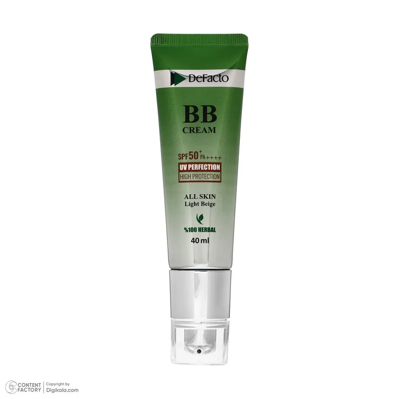 کرم پودر BB مایع SPF 50 دیفکتو مدل professional شماره 1 مناسب برای انواع پوست حجم 40 میلیلیتر - تصویر 2