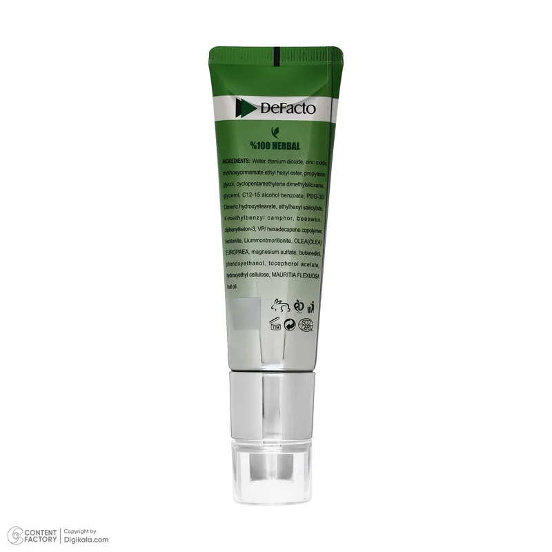 کرم پودر BB مایع SPF 50 دیفکتو مدل professional شماره 1 مناسب برای انواع پوست حجم 40 میلیلیتر - تصویر 3