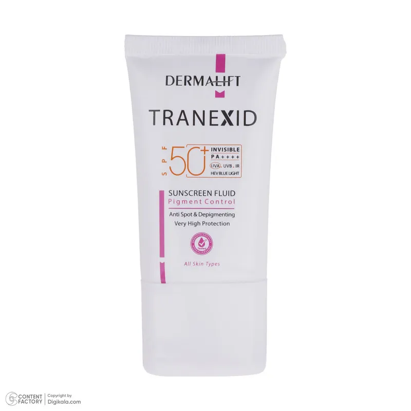 فلوئید ضد آفتاب درمالیفت مدل Tranexid حجم 40 میلی لیتر - تصویر 3