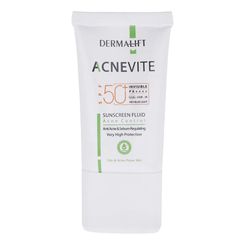 فلوئید ضد آفتاب درمالیفت مدل ACNEVIT حجم 40 میلی لیتر - تصویر 2