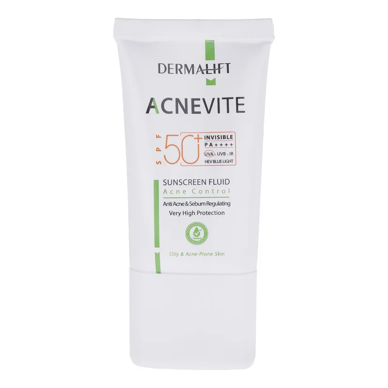 فلوئید ضد آفتاب درمالیفت مدل ACNEVIT حجم 40 میلی لیتر - تصویر 3