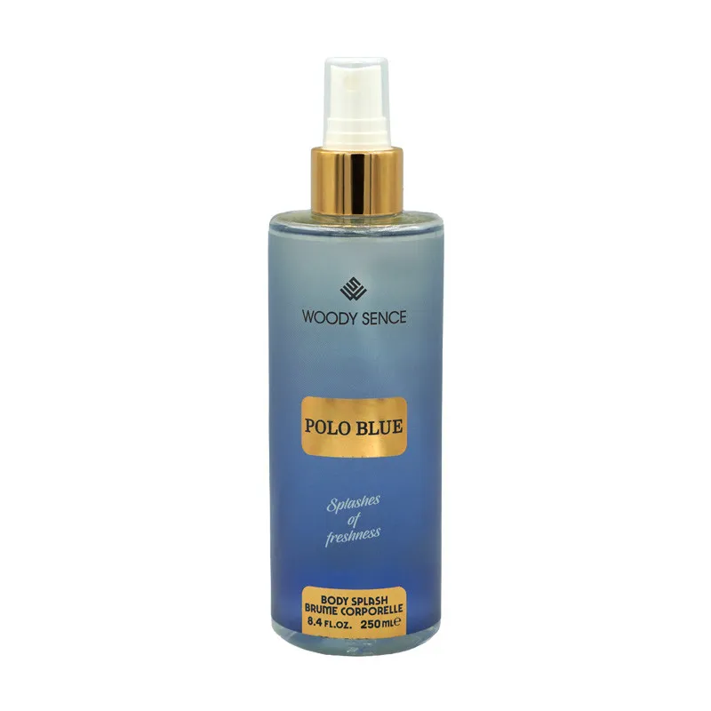بادی اسپلش مردانه وودی سنس مدل POLO BLUE حجم 250 میلی لیتر