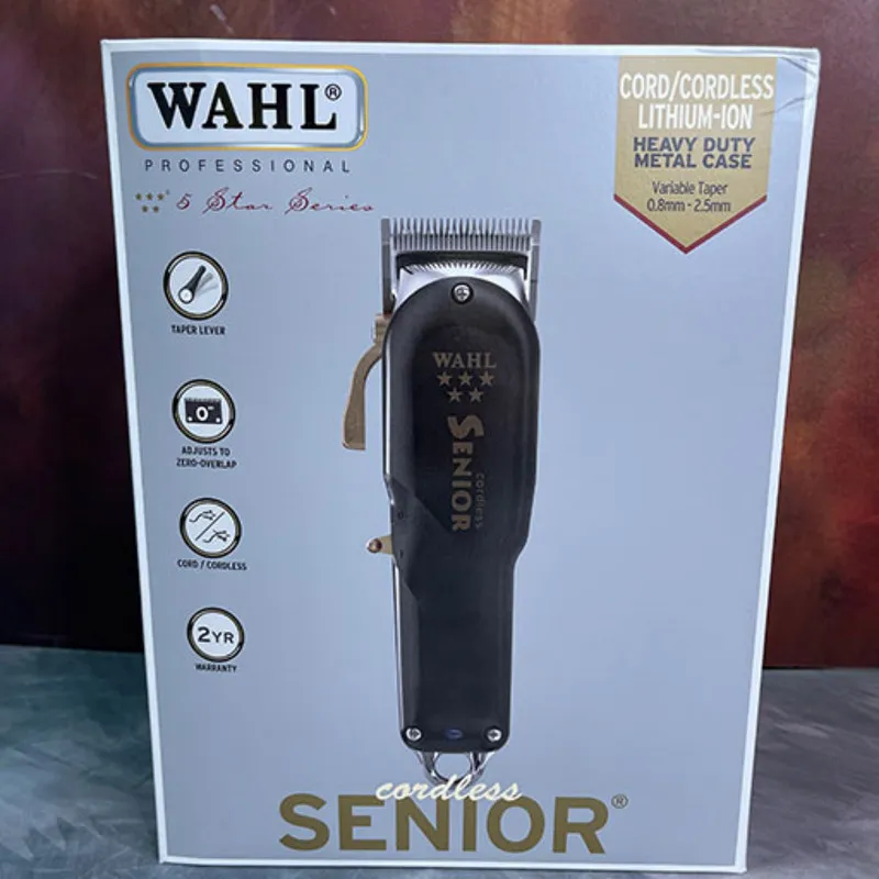 ماشین اصلاح موی سر و صورت وال پروفشنال مدل  cordless senior به همراه شانه اصلاح بسته 8 عددی - تصویر 5