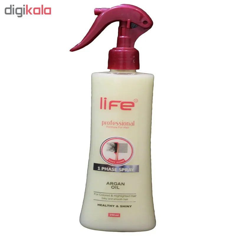 اسپری مو لایف مدل Argan oil حجم 250 میلی لیتر - تصویر 2