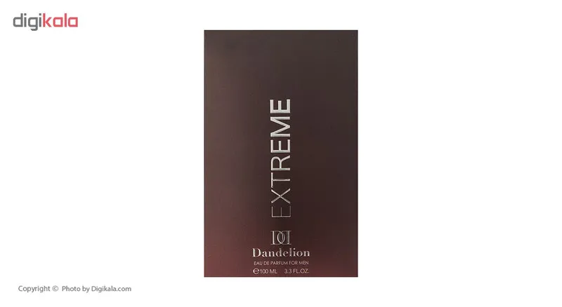 ادو پرفیوم مردانه دندلیون مدل Extereme حجم 100 میلی لیتر - تصویر 4