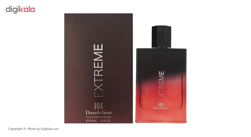 ادو پرفیوم مردانه دندلیون مدل Extereme حجم 100 میلی لیتر - تصویر 5