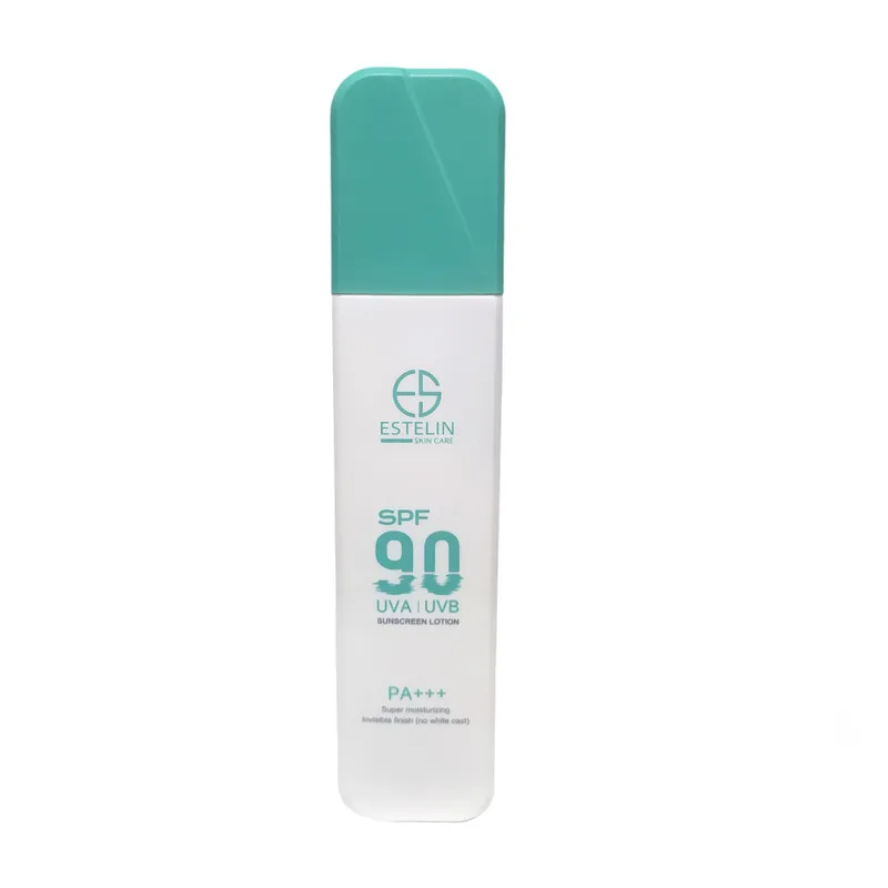 لوسیون ضد آفتاب بدون رنگ استیلن SPF 90 مدل فوق مرطوب کننده، محافظ UVA ،UVB و +++PA مناسب برای انواع پوست حجم 120 میلیلیتر - تصویر 2