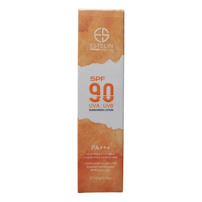 لوسیون ضد آفتاب بدون رنگ استیلن SPF 90 مدل Anti - Aging حاوی محافظ UVA ،UVB، مناسب برای انواع پوست حجم 120 میلی‌لیتر - تصویر 3
