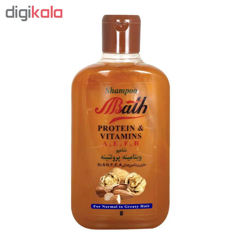 شامپو مو بس مدل Walnut & Almond حجم 1000 میلی لیتر مجموعه 2 عددی - تصویر 2
