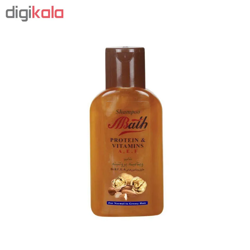 شامپو مو بس مدل Walnut & Almond حجم 280 میلی لیتر مجموعه 4 عددی - تصویر 2