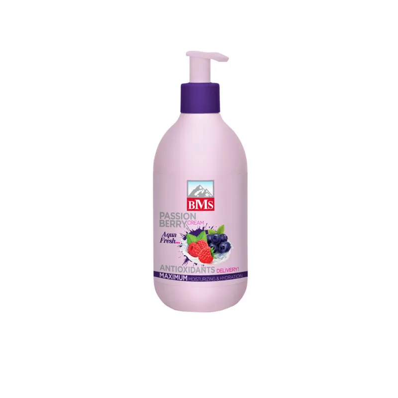 کرم مرطوب کننده دست و صورت پلی هات مومنت مدل پشن بری مناسب انواع پوست حجم 300 میلی لیتر - تصویر 2