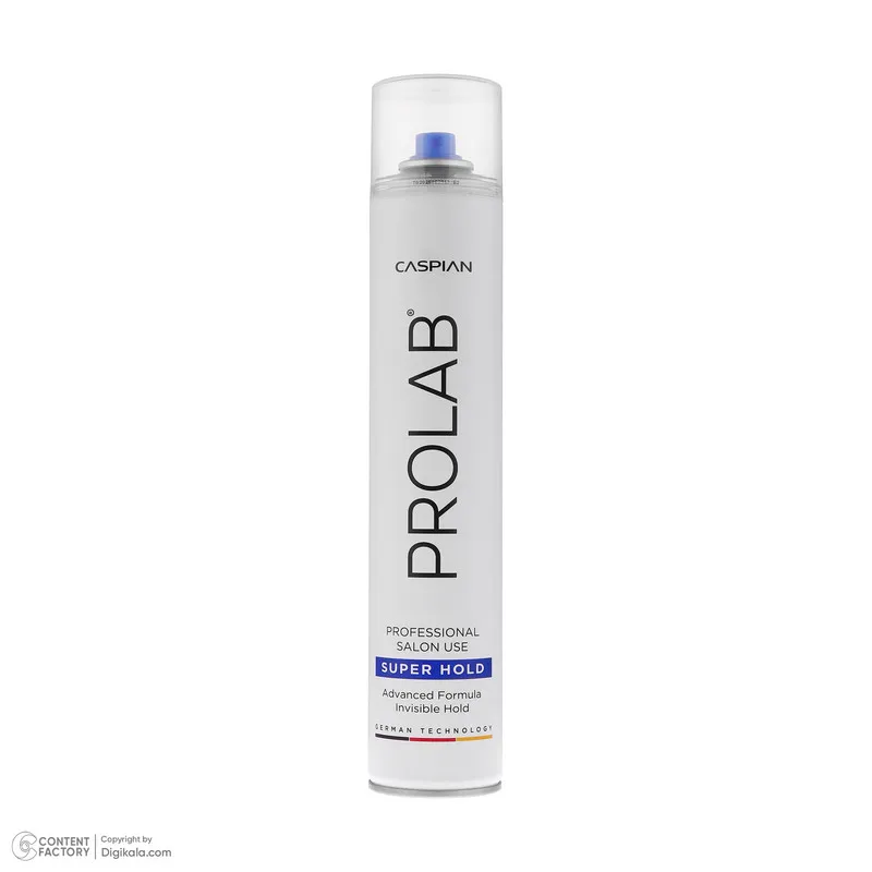 اسپری حالت دهنده مو با قدرت حفظ حالت مو 5 کاسپین مدل ProLab مناسب برای انواع مو حجم 500 میلی لیتر - تصویر 2