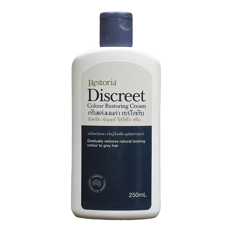 کرم رنگ مو ریستوریا مدل Discreet حجم 250 میلی لیتر رنگ مشکی - تصویر 2