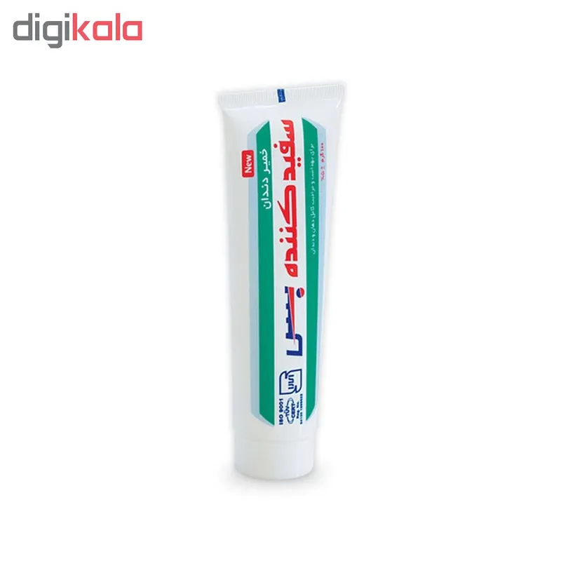 خمیر دندان بس مدل Whitener وزن 100 گرمی مجموعه 3 عددی - تصویر 2