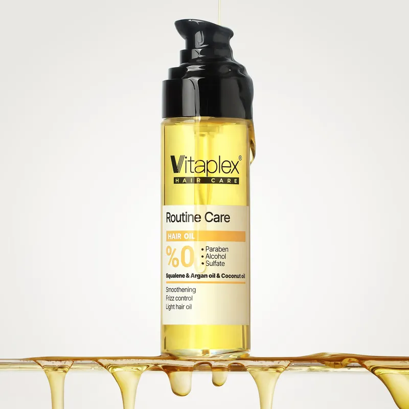 روغن نرمکننده و درخشانکننده مو ویتاپلکس مدل Routine Care مناسب موهای خشک و فر حجم 60 میلی لیتر - تصویر 5