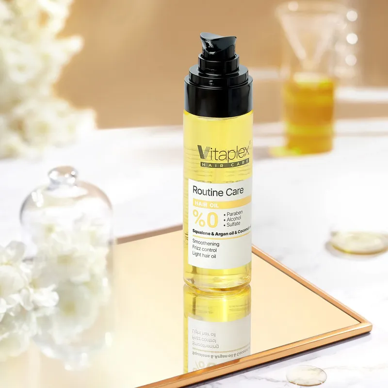 روغن نرمکننده و درخشانکننده مو ویتاپلکس مدل Routine Care مناسب موهای خشک و فر حجم 60 میلی لیتر - تصویر 6