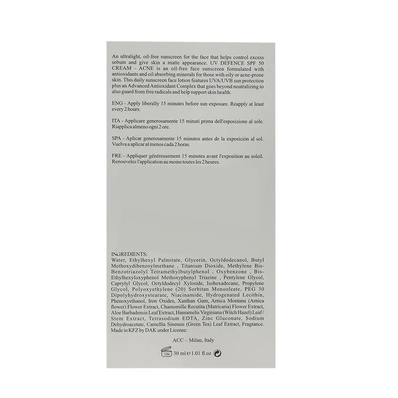 کرم ضد آفتاب رنگی مونتویا SPF 30 مدل LB DEFENCE ‌محافظ UVA ،UVB و ++++PA، ضد لک، غیر کومدون زا و دارای بافت سبک، مناسب انواع پوست‌ حجم 30 میلی‌لیتر - تصویر 3