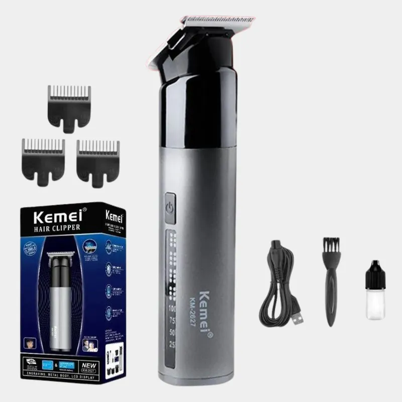 ماشین اصلاح موی سر و صورت شارژی کیمی مدل KM-2627 - تصویر 2