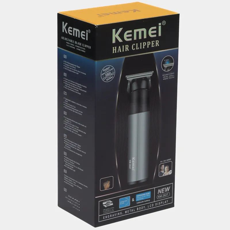 ماشین اصلاح موی سر و صورت شارژی کیمی مدل KM-2627 - تصویر 6