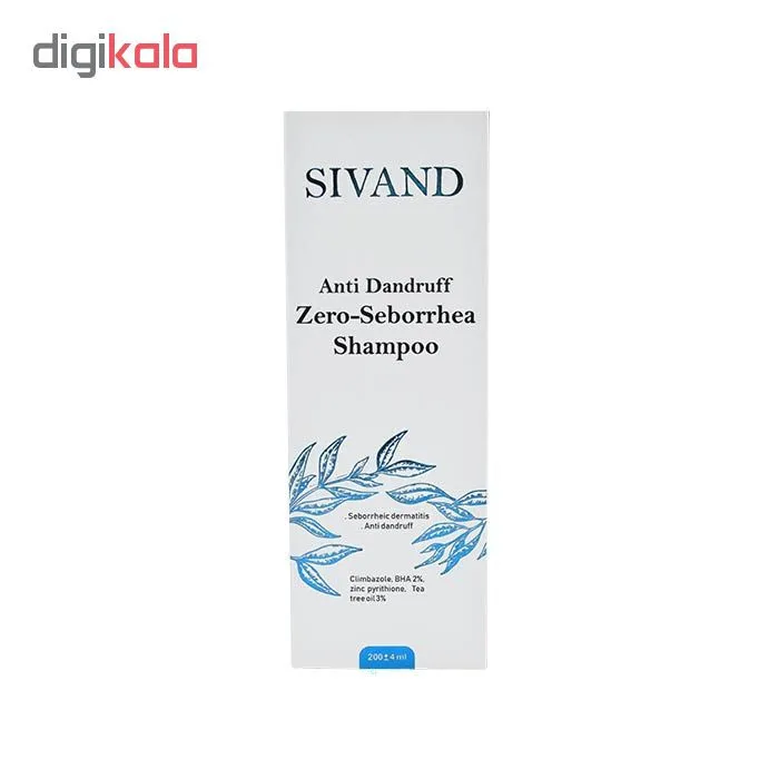 شامپو ضد شوره سر و بدن سیوند سری Climbazole مدل Zero Dandruff 0359 حجم ۲۰۰ میلی لیتر - تصویر 4