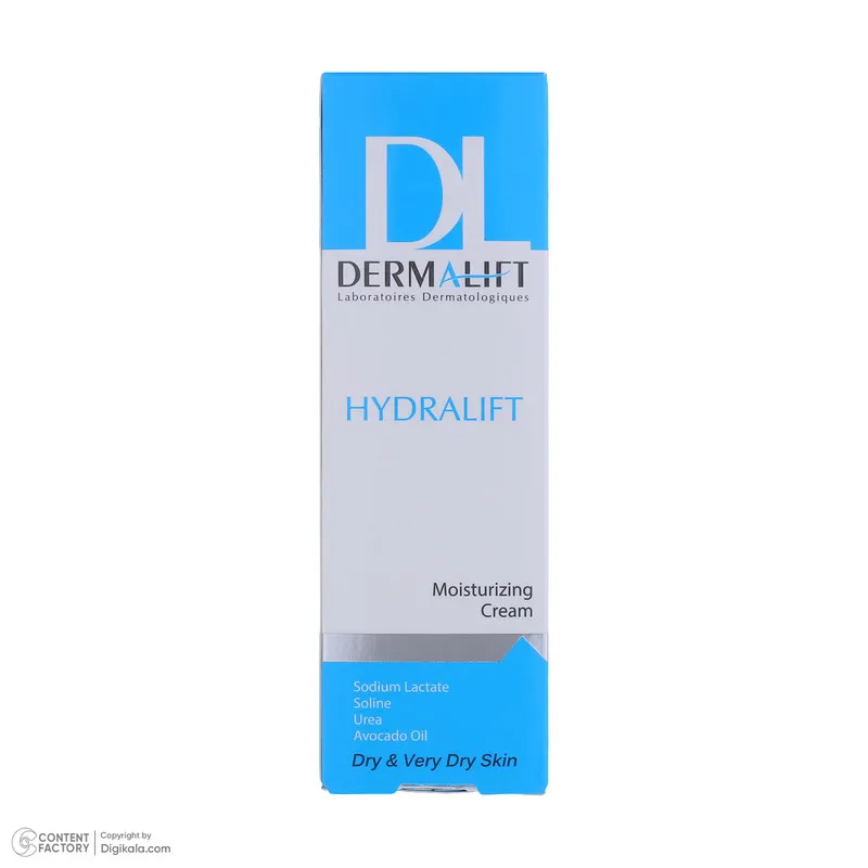 کرم مرطوب کننده صورت درمالیفت مدل HYDRALIFT مناسب پوستهای خشک حجم 50 میلی لیتر - تصویر 4