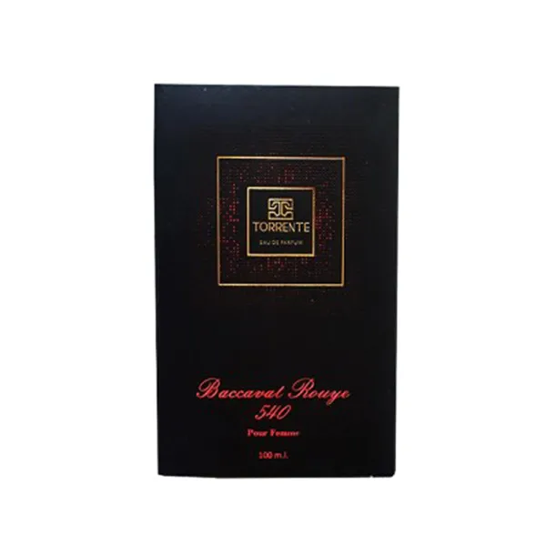 ادو پرفیوم زنانه تورنته مدل Baccarat Rouge 540 با رایحه شیرین حجم 100 میلی لیتر - تصویر 2